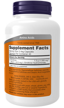 Load image into Gallery viewer, L-Ornithine 500 mg Veg Capsules