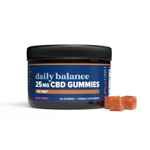 CBD THC Free Gummies 25mg (60ct)