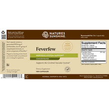 Load image into Gallery viewer, Feverfew Conc. (100 Caps)