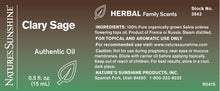 Load image into Gallery viewer, Clary Sage Essential Oil (15 ml)