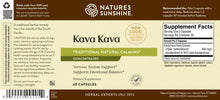Load image into Gallery viewer, Kava Kava Concentrate (60 Caps)
