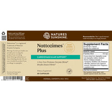 Load image into Gallery viewer, Nattozimes Plus (60 Caps)