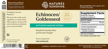 Load image into Gallery viewer, Echinacea/Golden Seal (100 Caps)