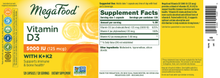 Load image into Gallery viewer, Vitamin D3 5000 IU (120 Capsules)