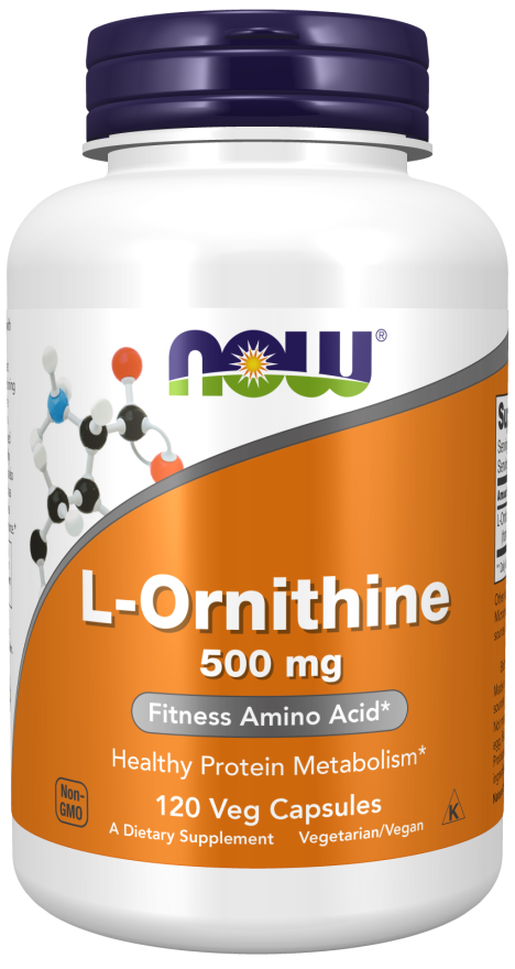 L-Ornithine 500 mg Veg Capsules