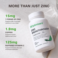 Load image into Gallery viewer, Zinc Breakthrough | 60 Capsules