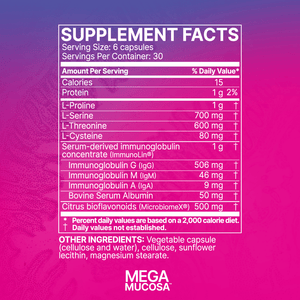 MegaMucosa (180 Capsules)