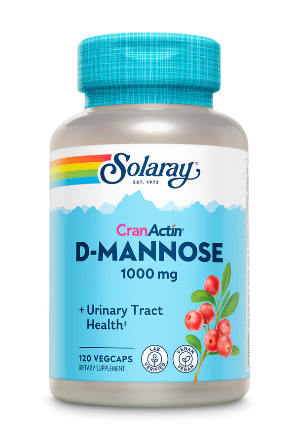 D-Mannose with CranActin® -- 120 VegCaps