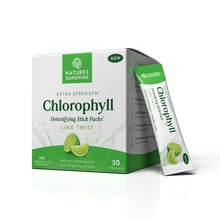 Load image into Gallery viewer, Chlorophyll Stick Packs for Gut Health - Lime Twist
