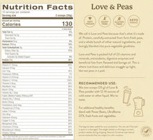 Load image into Gallery viewer, Love And Peas (Sugar Free) (15 Servings)