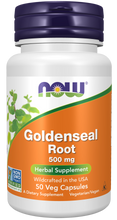 Load image into Gallery viewer, Goldenseal Root 500 mg (50 Veg Capsules)