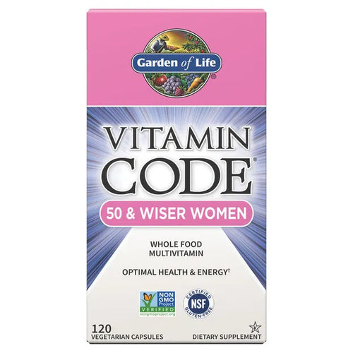 Vitamin Code 50 & Wiser Women (240 Capsules)