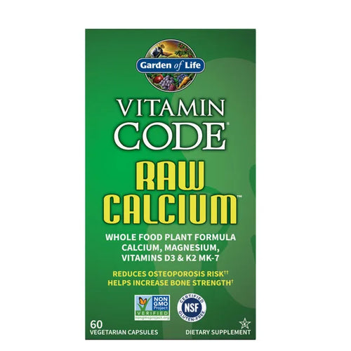 Vitamin Code Raw Calcium (60 Capsules)