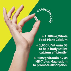 Vitamin Code Raw Calcium (60 Capsules)