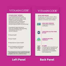 Load image into Gallery viewer, Vitamin Code Women Multivitamin (240 Capsules)