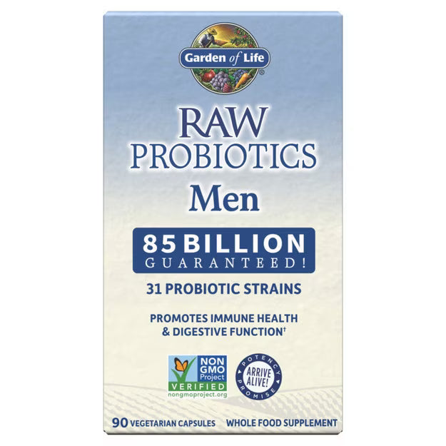 Raw Probiotics Men (90 Capsules)