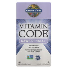 Load image into Gallery viewer, Vitamin Code® RAW Prenatal -- 180 Vegetarian Capsules