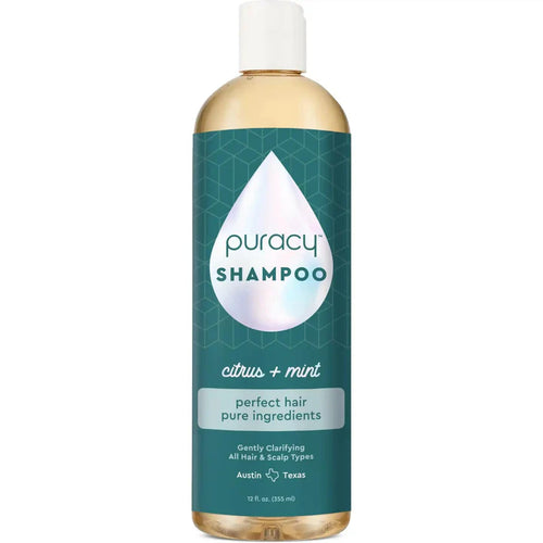 Puracy Shampoo (Sulfate/Paraben/Silicone-Free) 12oz.