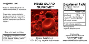 Hemo Guard Supreme (120 Capsules)