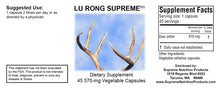 Load image into Gallery viewer, Lu Rong Supreme (45 Capsules)