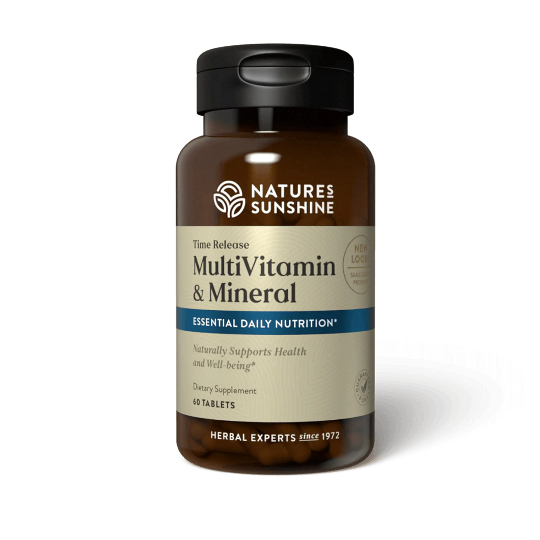 Multiple Vitamin & Mineral Time-Release (60 Tabs)