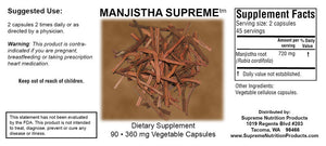 Manjistha Supreme (90 Capsules)