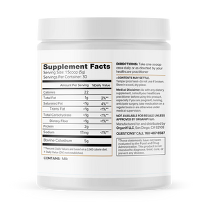Organifi Colostrum - See Sale Price in Cart!