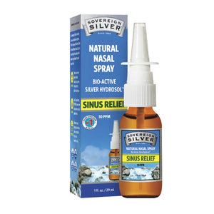 Bio-Active Silver Hydrosol - Natural Nasal Spray - 2oz. Vertical Spray