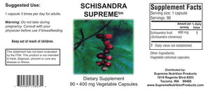 Schisandra Supreme (90 Capsules)