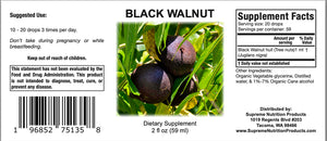 Black Walnut Tincture (2 oz.)