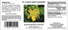 Load image into Gallery viewer, St. John&#39;s Wort Supreme (90 Capsules)