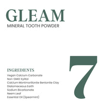 Load image into Gallery viewer, Gleam Mineral Tooth Powder