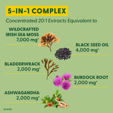 Load image into Gallery viewer, Sea Moss Complex (120 Capsules)