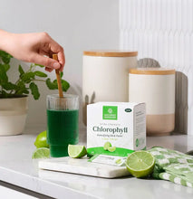 Load image into Gallery viewer, Chlorophyll Stick Packs for Gut Health - Lime Twist