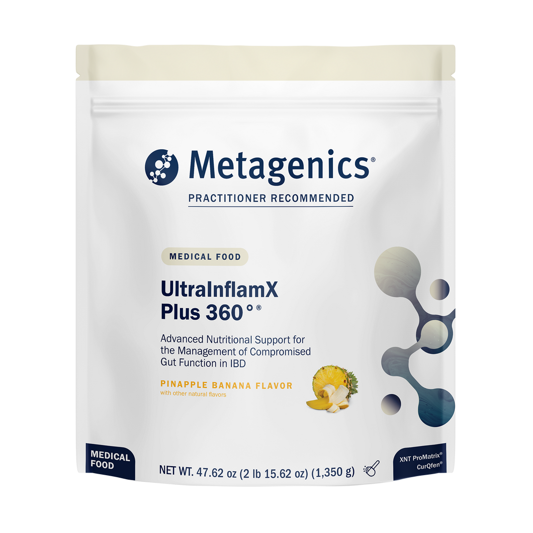 UltraInflamX Plus 360°® IBD Support (Pineapple Banana, 30 Servings)