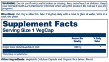 Load image into Gallery viewer, Oregon Grape Root 400mg (100 Capsules)