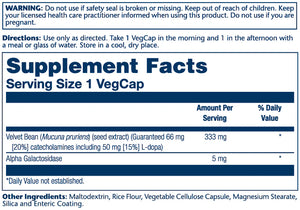 DopaBean, Velvet Bean Extract 333mg