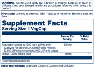 Pancreatin 1300 -- 90 VegCaps