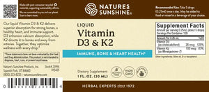 Liquid Vitamin D3 & K2