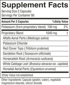 Potassium, Combination (180 Caps)