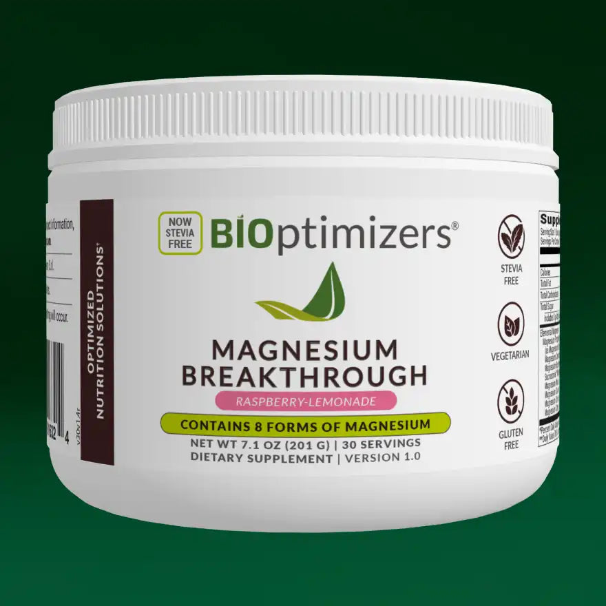 Magnesium Breakthrough Powder - Raspberry Lemonade (7.1 oz)