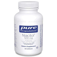 Load image into Gallery viewer, Niacitol® (no-flush niacin) 500 mg (120 Capsules)