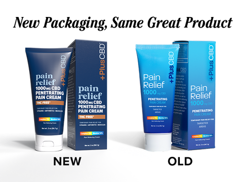 CBD Pain Relief Penetrating Cream 2oz