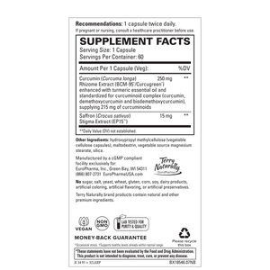 Saffron Lift™ + Curcumin (60 Capsules)