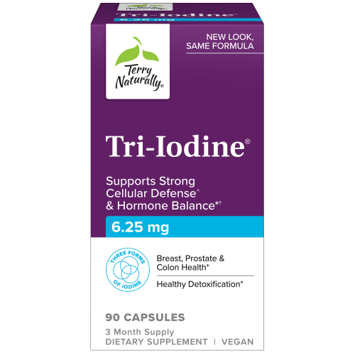 Tri-Iodine 6.25mg (90 Capsules)