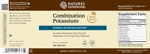 Potassium, Combination (180 Caps)