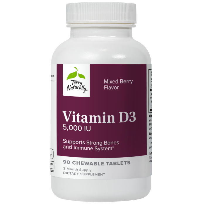 Vitamin D3 (5,000 IU)