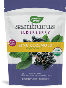 Sambucus Elderberry Zinc Lozenges Original Elderberry