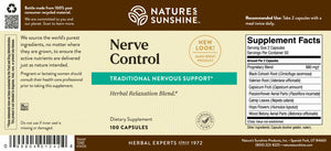 Nerve Control (100 Caps)