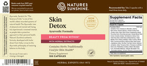 Skin Detox, Ayurvedic (100 Caps)